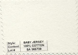 Baby Jersey 100% Cotton